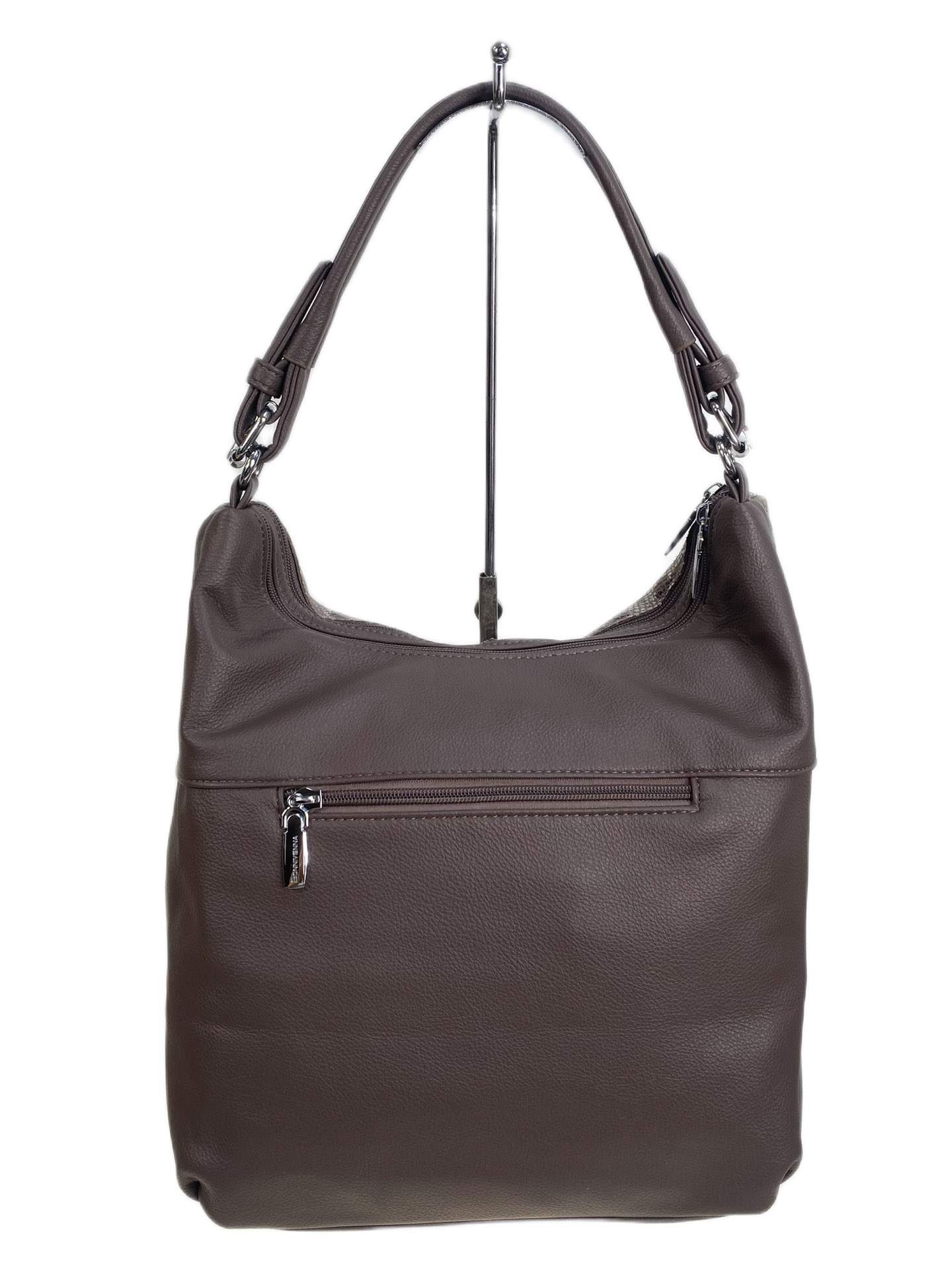 На фото 2 - Женская сумка из искусственной кожи мультицвет