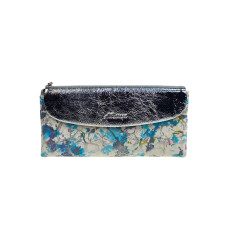 На фото 1 -  Женский кошелёк из натуральной кожи мультицвет 