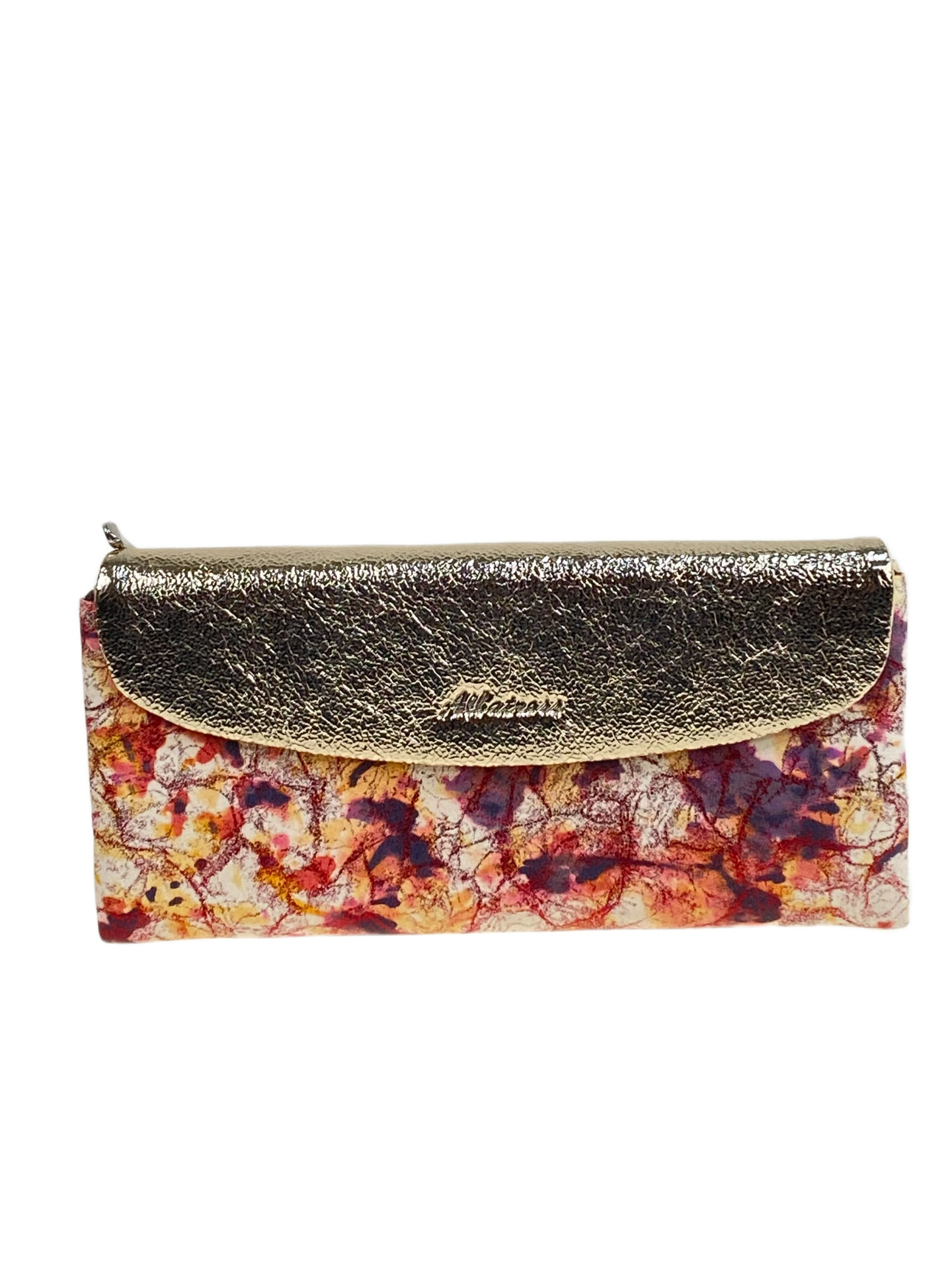 На фото 1 -  Женский кошелёк из натуральной кожи мультицвет 