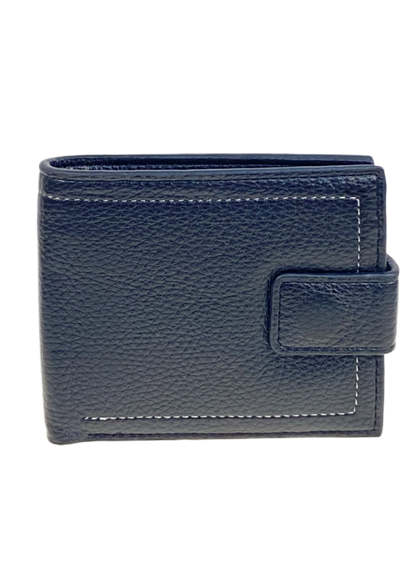 На фото 1 - Мужское  портмоне  из натуральной кожи,  цвет  черный