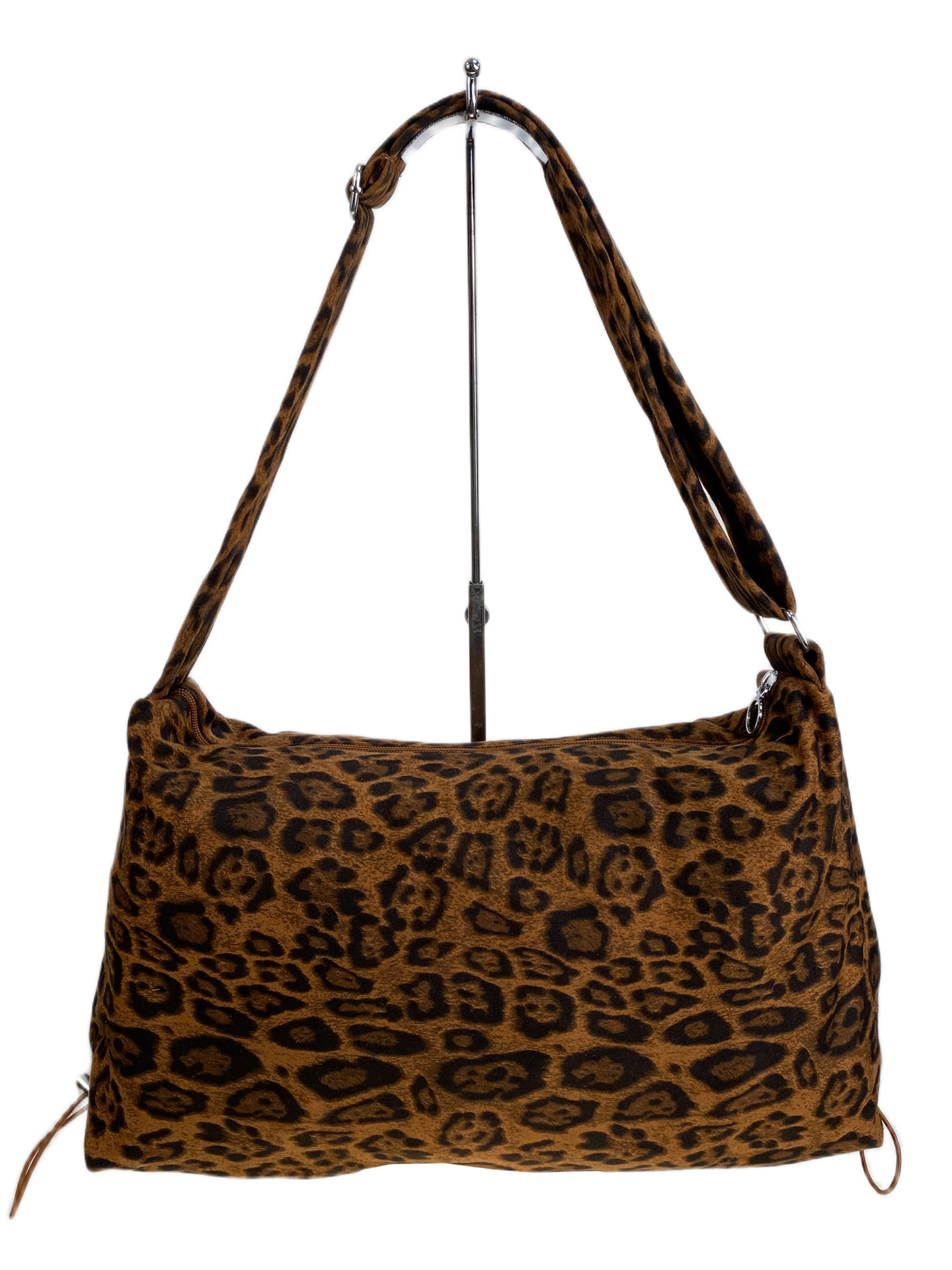 На фото 2 - Женская сумка из искусственной замши мультицвет