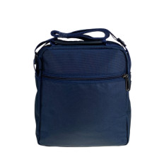 На фото 2 - Сумка мужская через плечо текстильная, цвет синий На фото 2 - Сумка мужская через плечо текстильная, цвет синий