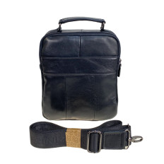 На фото 2 - Сумка мужская из натуральной кожи, цвет черный На фото 2 - Сумка мужская из натуральной кожи, цвет черный