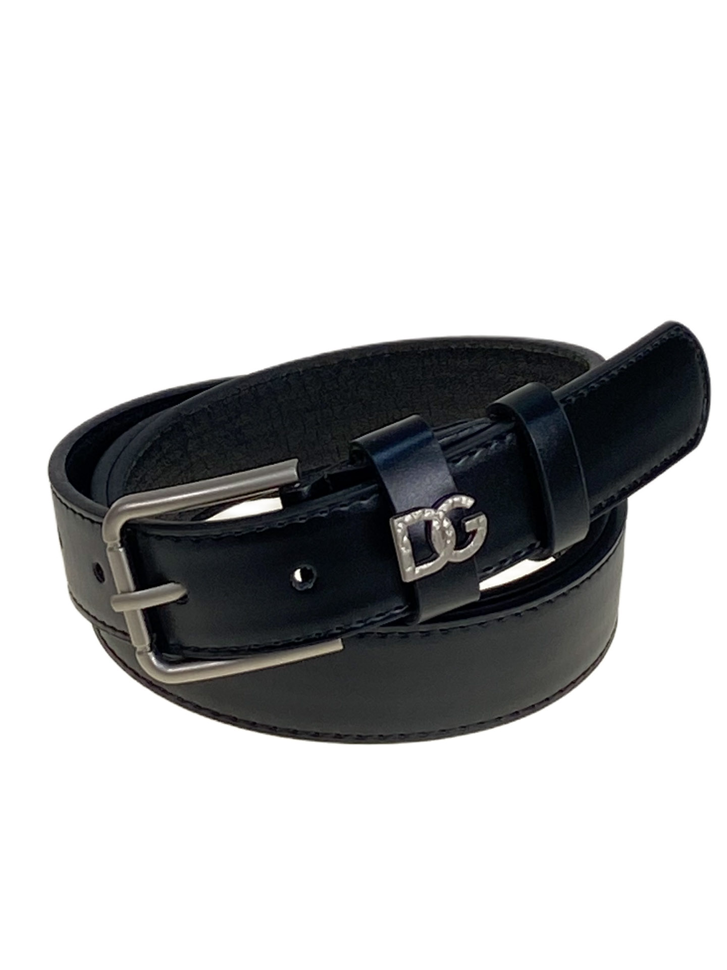 На фото 1 -  Ремень женский из искусственной кожи, цвет  черный