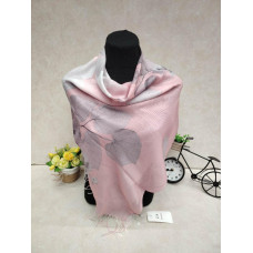 На фото 1 - Женский платок из кашемира, мультицвет