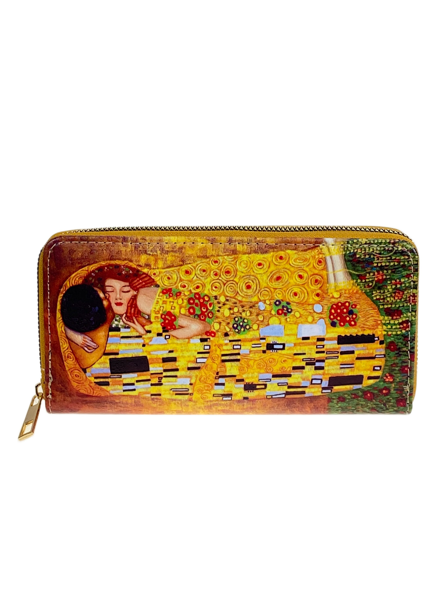 На фото 1 - Женский кошелёк  из искусственной кожи мультицвет