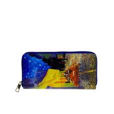 На фото 1 - Женский кошелёк  из искусственной кожи мультицвет