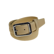 На фото 1 - Ремень женский из натуральной кожи, цвет светло коричневый На фото 1 - Ремень женский из натуральной кожи, цвет светло коричневый