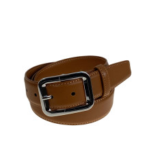 На фото 1 - Ремень женский из натуральной кожи, цвет коричгнво-рыжий На фото 1 - Ремень женский из натуральной кожи, цвет коричгнво-рыжий