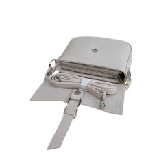 На фото 2 - Женская сумка из искусственной кожи, цвет молочный