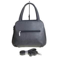 На фото 2 - Женская сумка из искусственной кожи, цвет серый На фото 2 - Женская сумка из искусственной кожи, цвет серый