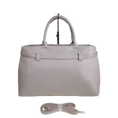 На фото 2 - Женская сумка из искусственной кожи, цвет молочный