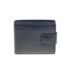 На фото 1 - Мужское  портмоне  из искусственной кожи,  цвет  черный