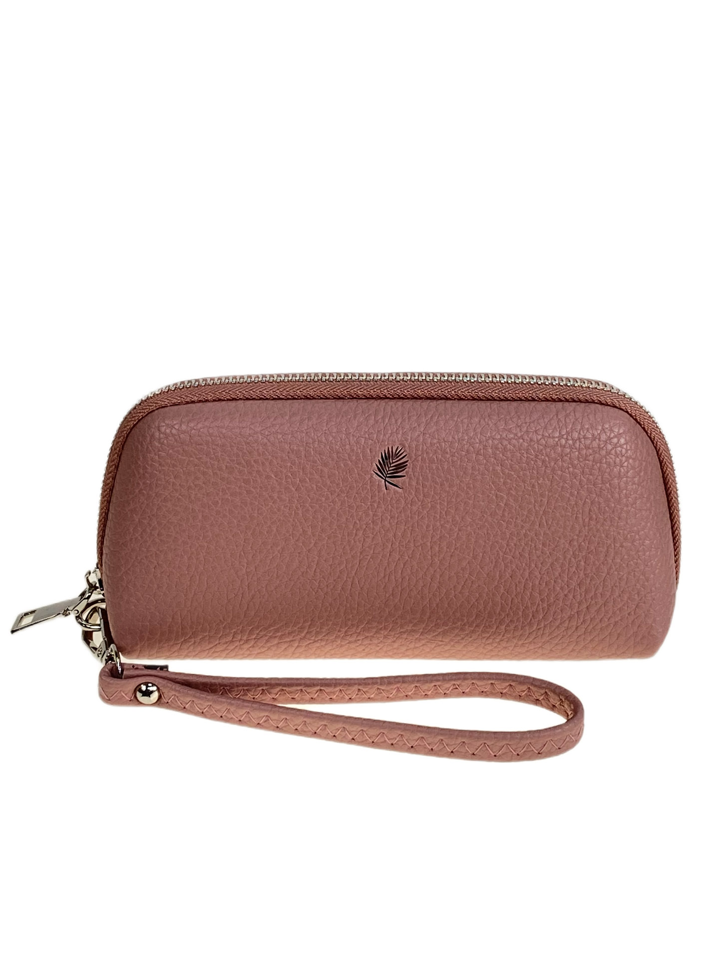 На фото 1 - Женский кошелёк  из натуральной кожи, цвет нежно розовый