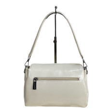 На фото 2 - Женская сумка из искусственной кожи, цвет молочный